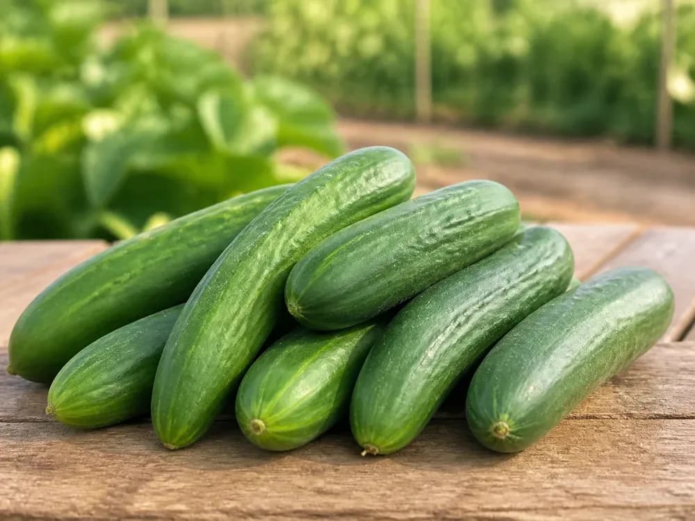 Produce from Riverbend Gardens