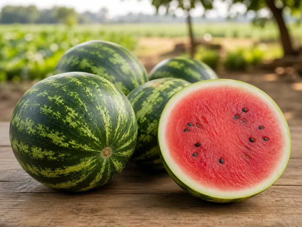 Produce from Gurara Melon Farm